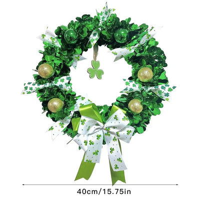 Guirnalda Decorativa de Trébol Verde para Festival Irlandés - Image 15