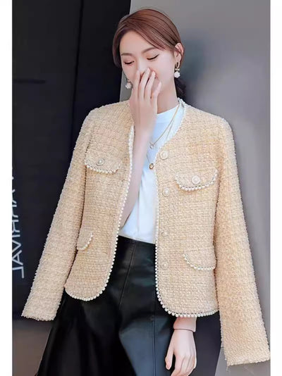 Abrigo de Lujo Chanel para Mujer - Elegancia Sofisticada Otoño Invierno - Image 6