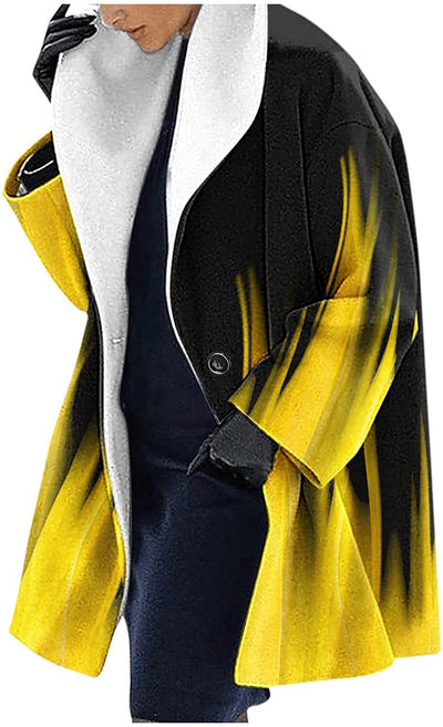 Abrigo Suelto con Capucha para Otoño e Invierno - Image 27