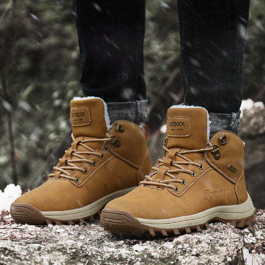 Botas de Nieve Impermeables Talla Grande - Calidez Total para Invierno - Image 10