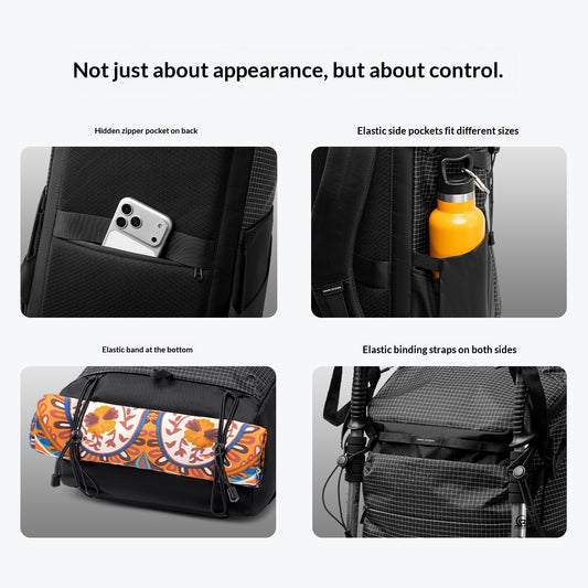 Mochila Deportiva Profesional para Laptop - Diseño Casual para Hombres - Image 2