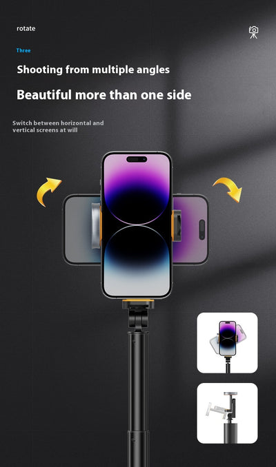Soporte Selfie Stick con Bluetooth Integrado para Transmisión en Vivo - Image 11