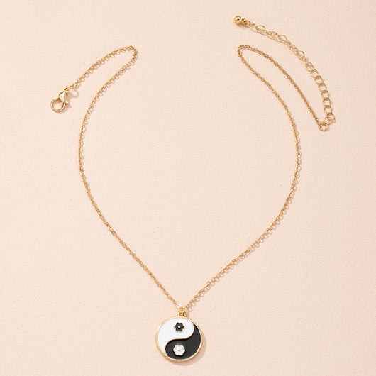 Collar Tai Chino con Colgante de Chisme - Cadena de Escote para Mujer - Image 9
