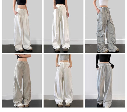 Pantalones Jeans Overol de Pierna Ancha para Mujer - Image 8