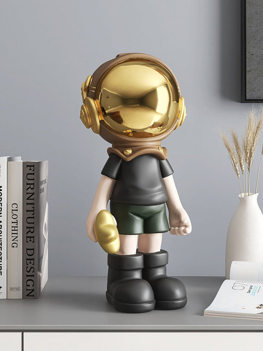 Decoración Astronauta Creativa para Mueble TV y Sala de Estar - Image 4