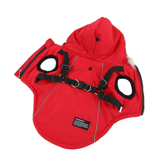 Abrigo de Algodón para Perros Bichon - Ropa de Otoño e Invierno con Correa - Image 24