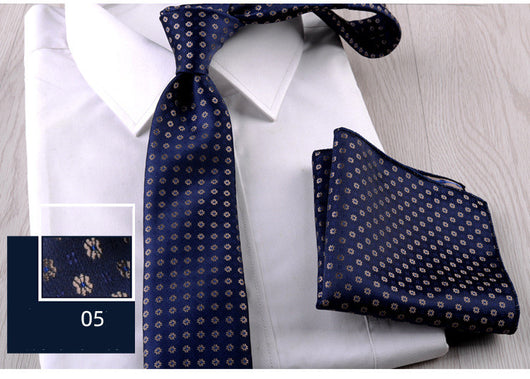 Combo Corbata y Pañuelo de Bolsillo para Hombre Profesional - Image 6