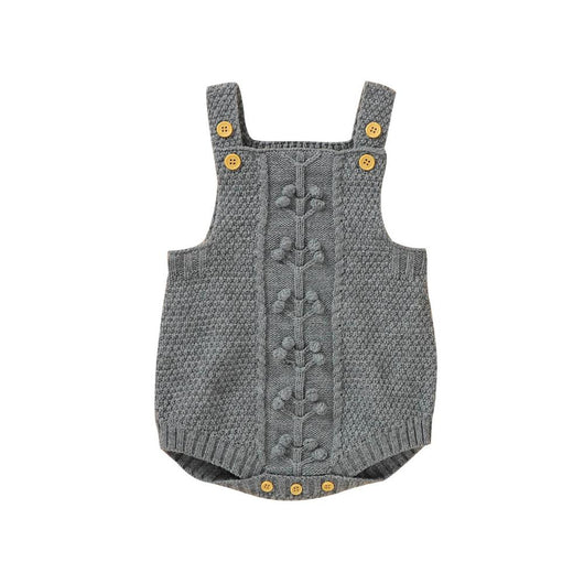 Romper Tejido a Mano en Lana Merino con Diseño de Burbujas Triangulares - Image 22