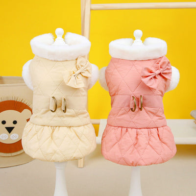 Vestido Acolchado para Perros Pequeños con Diseño de Mariposa - Image 11