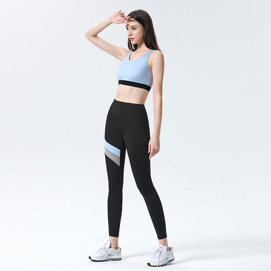Conjunto de Yoga Deportivo: Top Deportivo y Pantalón Cintura Alta - Image 4