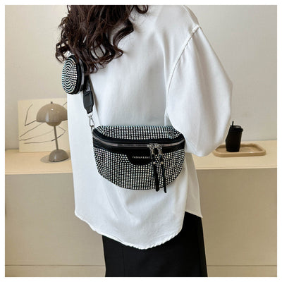 Bolso Bandolera Cuadrado Compacto de Gran Capacidad - Image 30