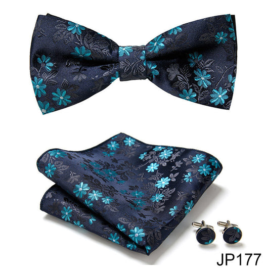 Traje Formal Elegante Coreano con Corbata de Moño - Image 17