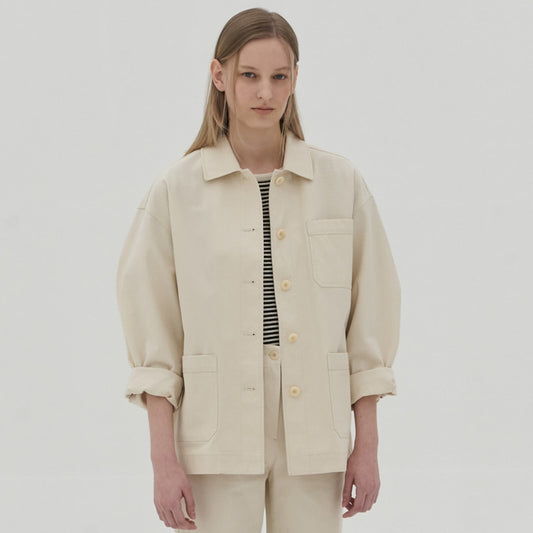 Chaqueta Camisa Suelta de Ocio y Confort - Image 2