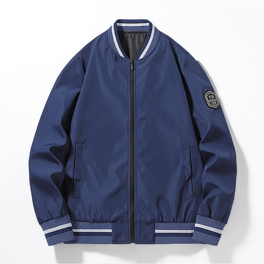 Chaqueta Casual con Cuello Alzado para Hombre - Primavera y Otoño - Image 3