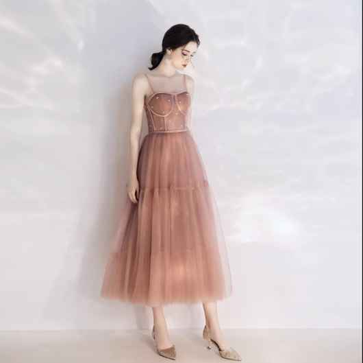 Vestido Midi Elegante para Fiesta de Cumpleaños y Compromisos - Image 7