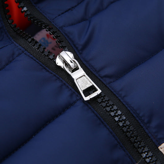 Chaqueta Infantil de Rayas en Algodón y Seda - Diseño Neutro - Image 13