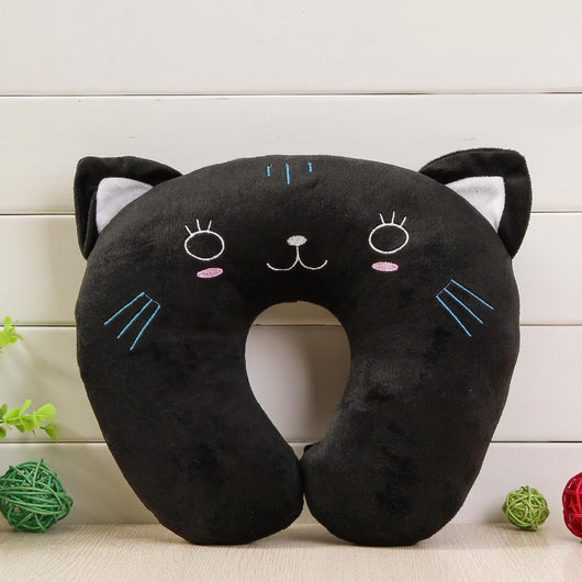 Almohada Cervical en U con Diseño Infantil - Descanso Perfecto para Viajes y Oficina - Image 9