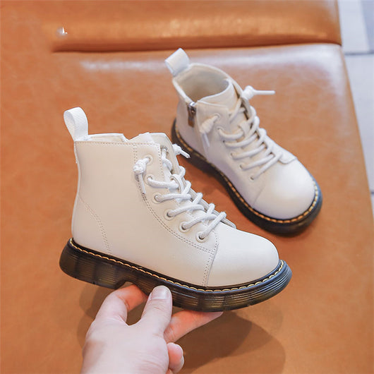 Botas Cortas Escolares Negras para Niños - Estilo Clásico - Image 3