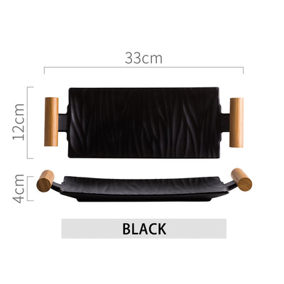 Plato Rectangular Binaural para Sushi y Cocina Creativa - Image 16