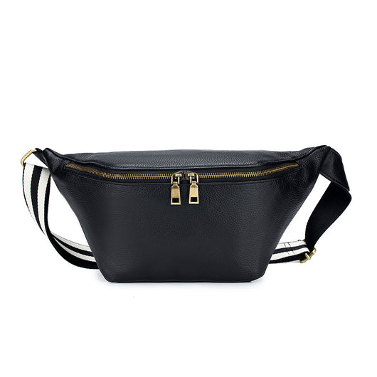 Bolso Mensajero de Cuero Genuino para Mujer - Gran Capacidad, Estilo Casual - Image 6