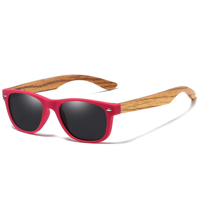 Gafas de Sol Infantiles de Madera Natural con Lentes Polarizadas de Colores - Image 12