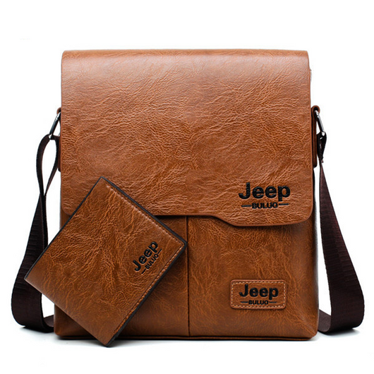 Bolso Messenger Ejecutivo Asimétrico con Billetera Integrada - Image 9