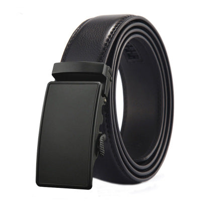 Cinturón de Cuero Genuino con Hebilla Automática para Hombre - Image 4