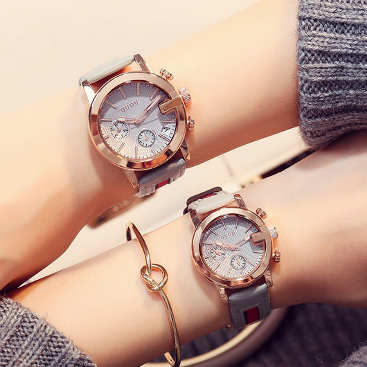 Reloj Pulsera Dama con Calendario y Esfera Pequeña - Image 7
