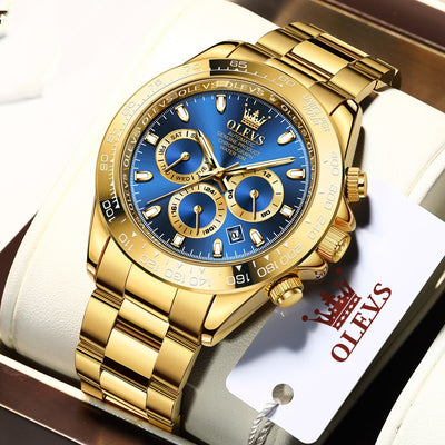 Reloj Inteligente Luminoso Resistente al Agua para Hombre