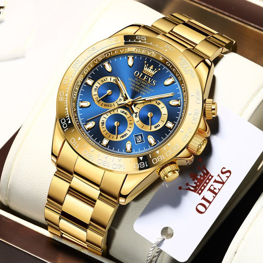 Reloj Inteligente Luminoso Resistente al Agua para Hombre