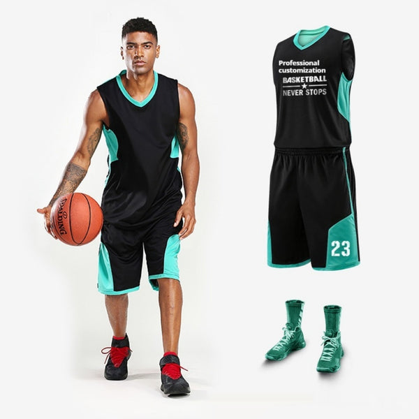 Uniforme de Baloncesto Profesional Transpirable - Conjunto Deportivo de Entrenamiento y Competencia