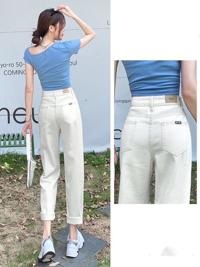 Pantalón Harlan Cintura Alta Pierna Recta para Mujer - Corte Moderno - Image 4