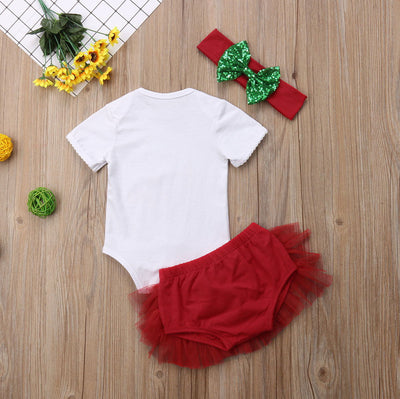 Conjunto Navideño Infantil de Tres Piezas - Image 2