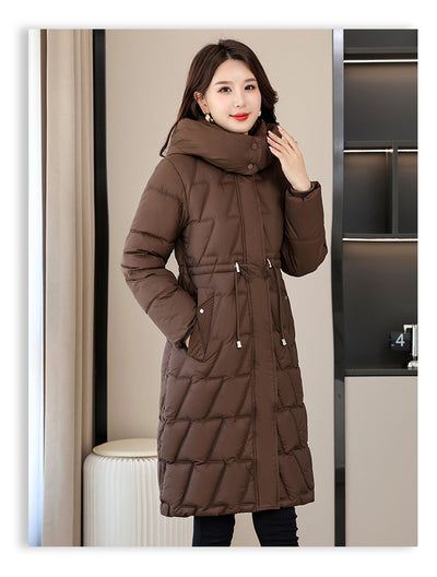 Abrigo Acolchado Slim Fit Talla Grande para Mujer - Invierno - Image 30