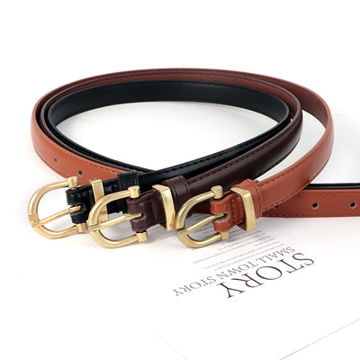 Cinturón Fino Retro Versátil - Accesorio Decorativo Multiuso - Image 4