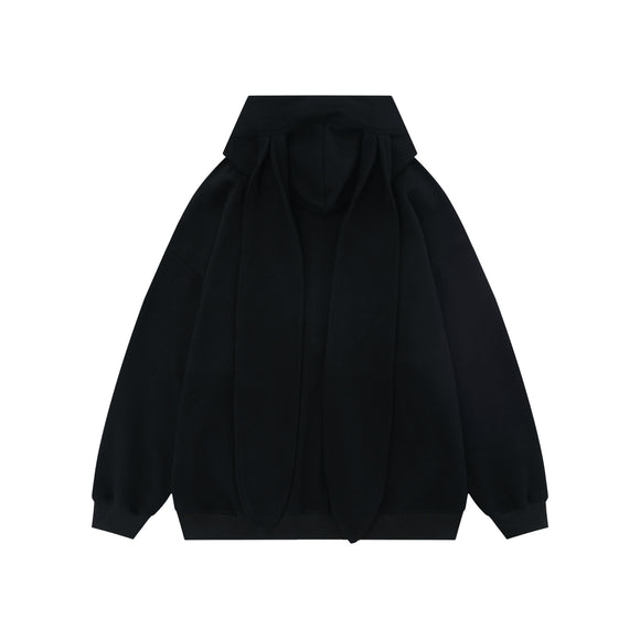 Cardigan de Algodón con Capucha y Orejas de Conejo para Mujer