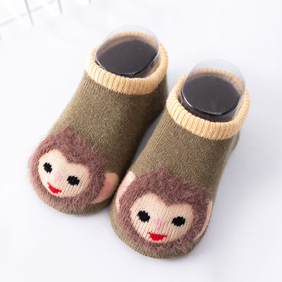 Calcetines Antideslizantes para Bebé con Diseño Cartoon y Suela Reforzada - Image 7