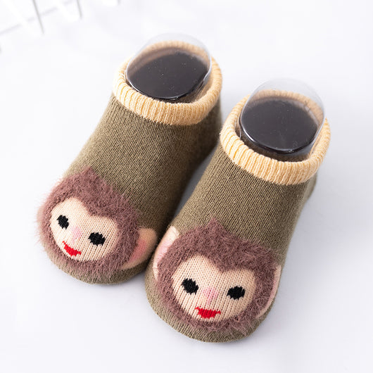 Calcetines Antideslizantes para Bebé con Diseño Cartoon y Suela Reforzada - Image 7