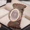 Reloj de Moda para Mujer con Malla Dorada y Plateada