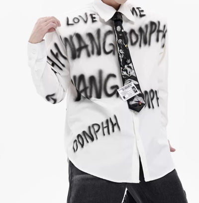 Camisa Blanca con Hombreras Acolchadas - Image 2