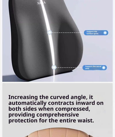 Cojín Lumbar Viscoelástico para Auto con Soporte Cervical - Image 28