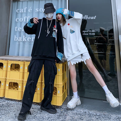 Sudadera con Capucha Oversized National Tide - Bordado Unisex Estilo Urbano - Image 12