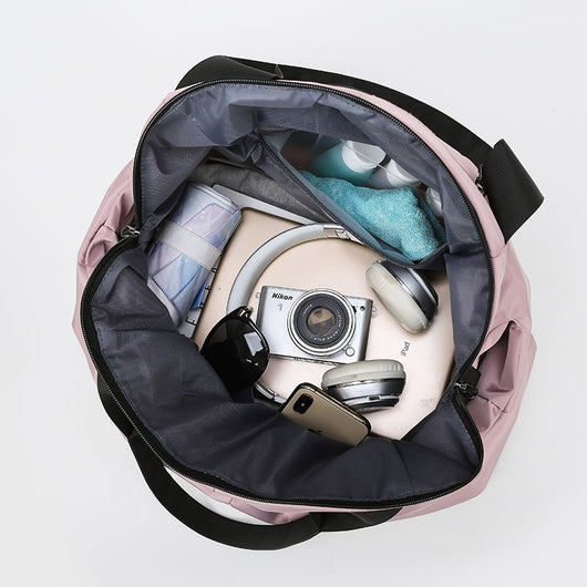 Bolsa Deportiva de Gran Capacidad con Compartimiento Seco y Húmedo para Mujeres - Image 2