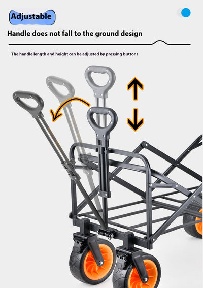 Carrito de Camping Plegable Tirado a Mano - Image 20