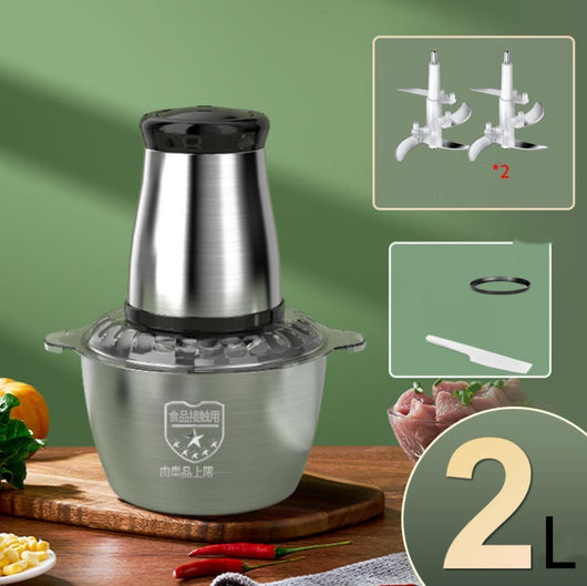 Moledor de Carne Automático Acero Inoxidable para Cocina - Image 6