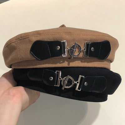 Boina Retro con Cadena de Hierro - Accesorio Versátil para Cualquier Estilo - Image 9
