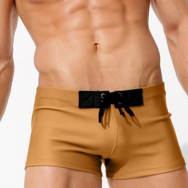 Shorts de Baño Retro Cómodos para Hombre