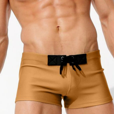 Shorts de Baño Retro Cómodos para Hombre