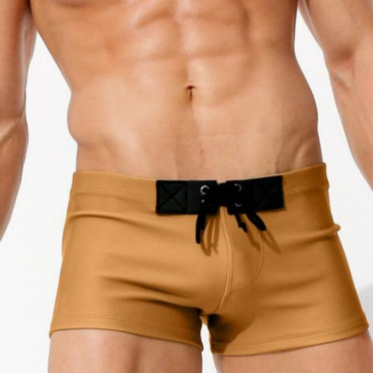 Shorts de Baño Retro Cómodos para Hombre
