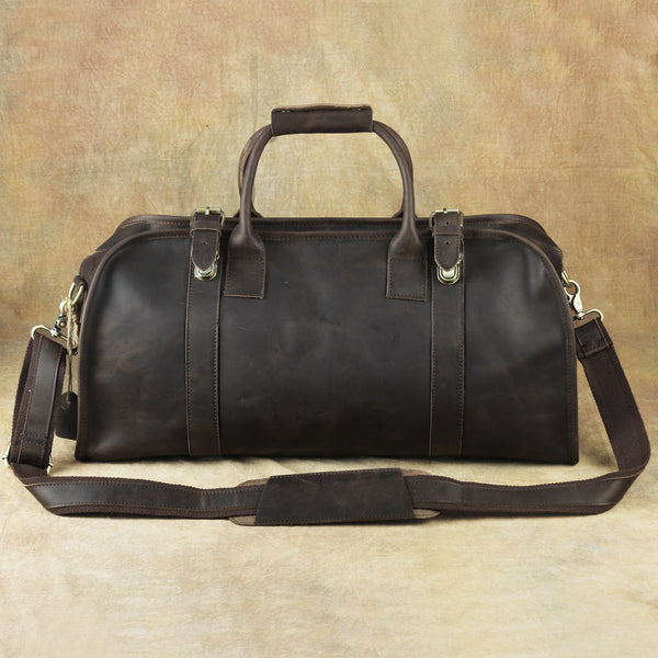 Bolso Bandolera de Cuero Genuino - Casual para Viajes - Image 3